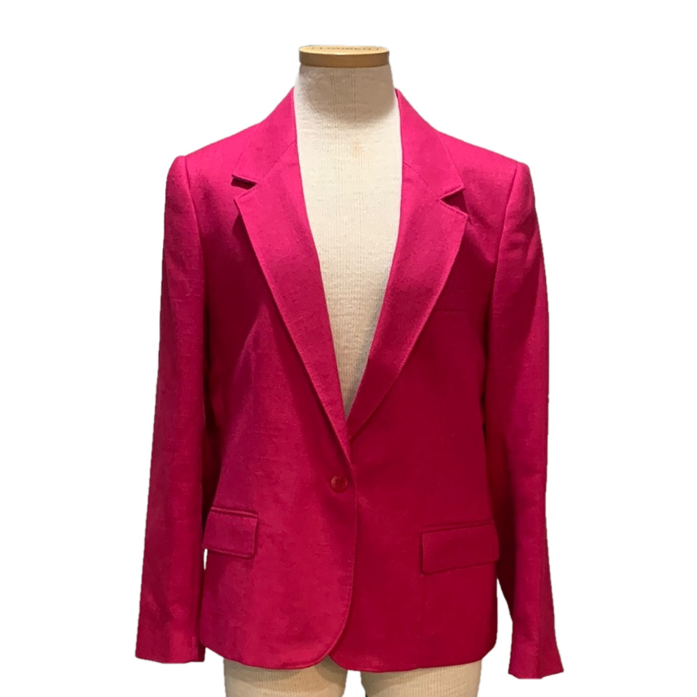 Lundrigans hot pink vintage made in USA blazer/jacket